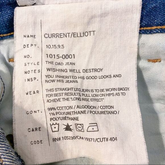 Current/ Elliot The Dad Jean size 23 - Picture 4 of 5